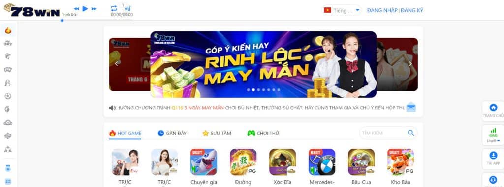 Link đăng nhập 78win không bị nhà mạng chặn