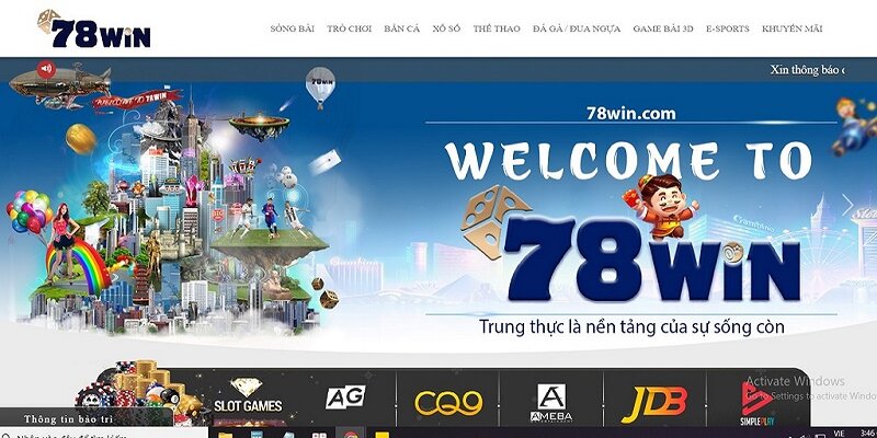 Giới thiệu tổng quan thiên đường giải trí 78win