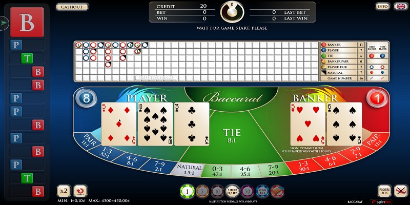 Cửa cược Baccarat trực tuyến