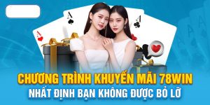 Các chương trình quay thưởng 78Win phổ biến